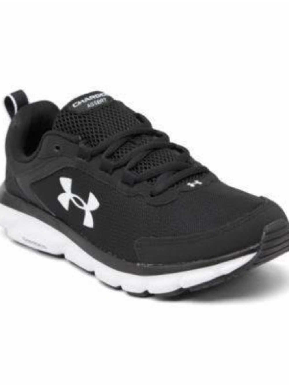 Under Armour Women’s Black Charged Assert  Athletic Running Shoes